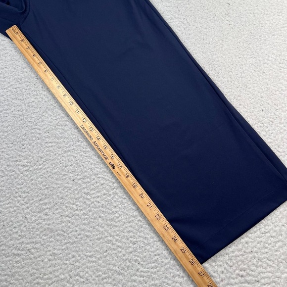 NWT Halara Pants Medium Wide Leg Pleated Stretch Side Pocket Athleisure Blue - Picture 5 of 13